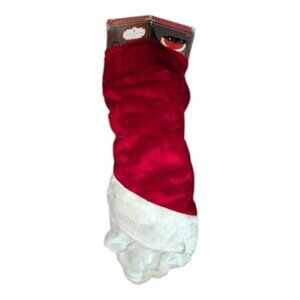 NEW Trim A Home 52" Christmas Santa Suit Bright Fluffy Furry Large Tree Skirt